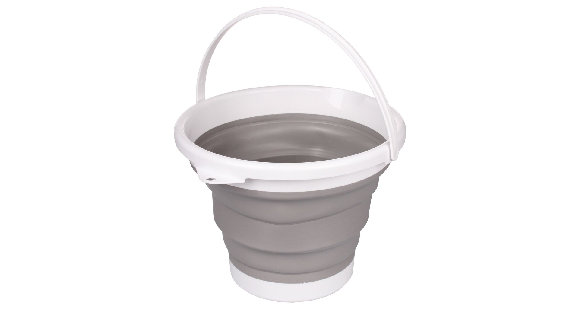 Pail skládací kbelík šedá, 1 ks