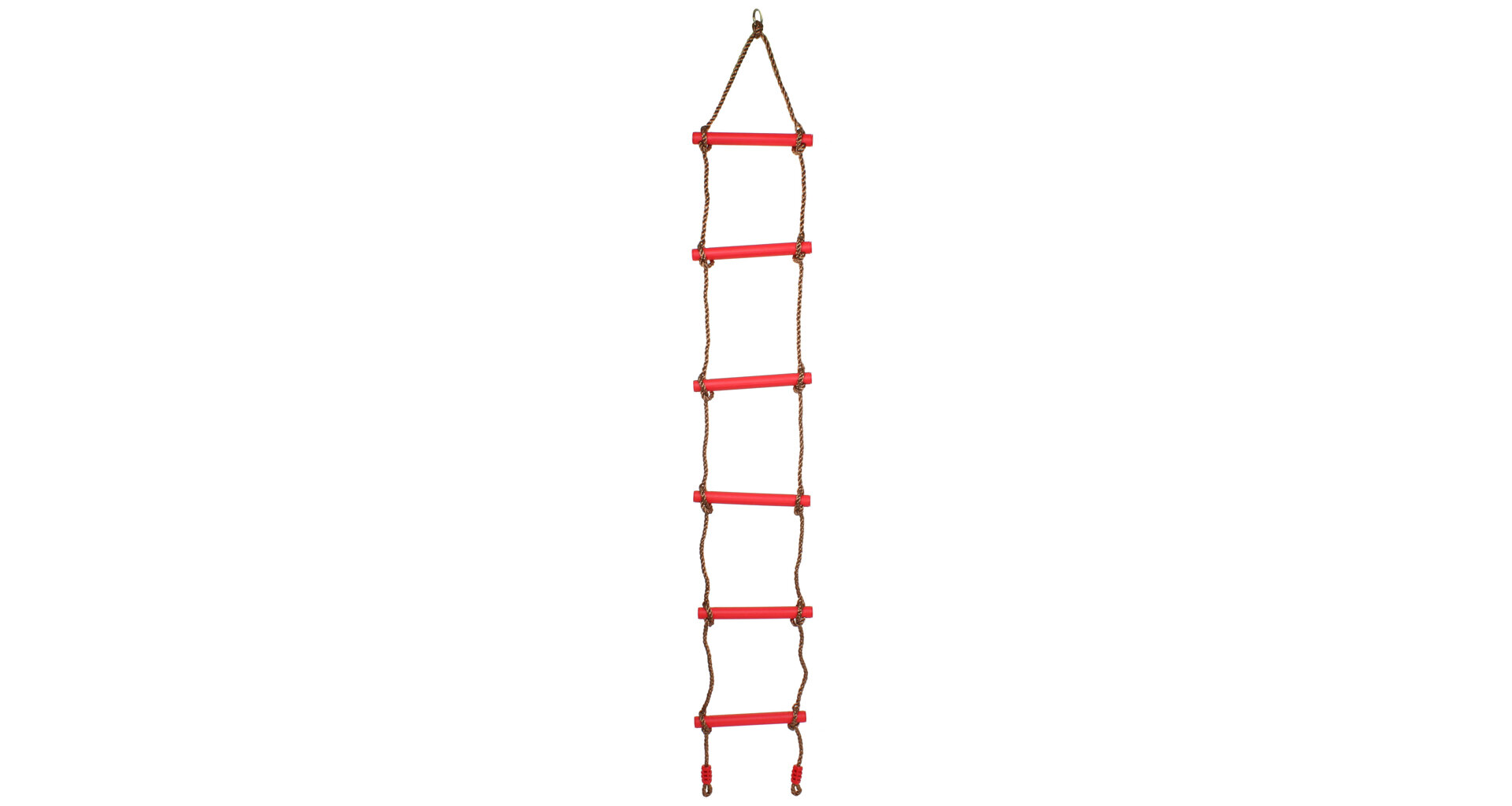 Tarzan provazový žebřík červená