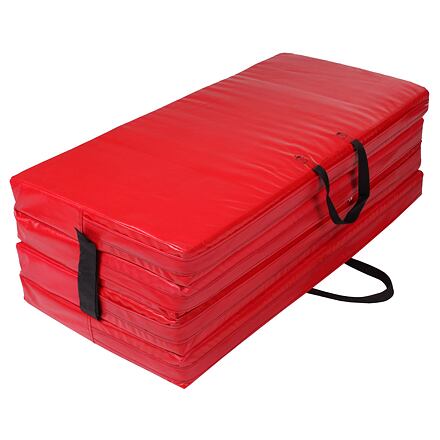 FoldMat 6 skládací gymnastická žíněnka červená balení 1 ks