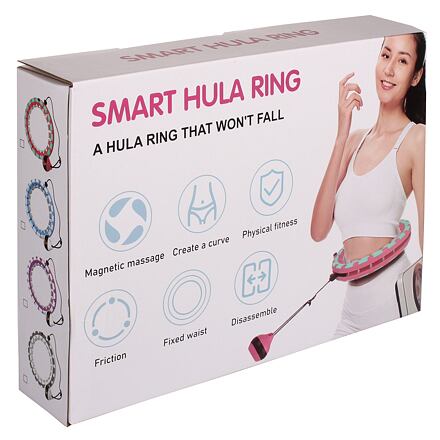 Hula Hoop Smart gymnastická obruč růžová varianta 42307 Hula Hoop Smart gymnastická obruč růžová varianta 42307