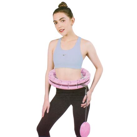 Hula Hoop Massage gymnastická obruč růžová varianta 42439 Hula Hoop Massage gymnastická obruč růžová varianta 42439