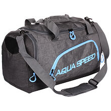 Duffle Bag M sportovní taška šedá-modrá