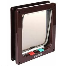 Pet Gate XL dvířka pro psy hnědá