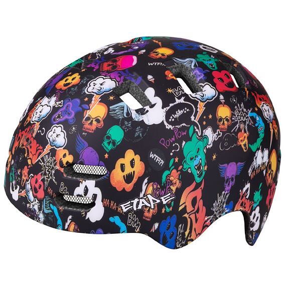 Buddy dětská cyklistická helma grafika