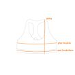 Motion Bra sportovní podprsenka aqua