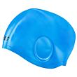 Volume Ear Cap koupací čepice modrá